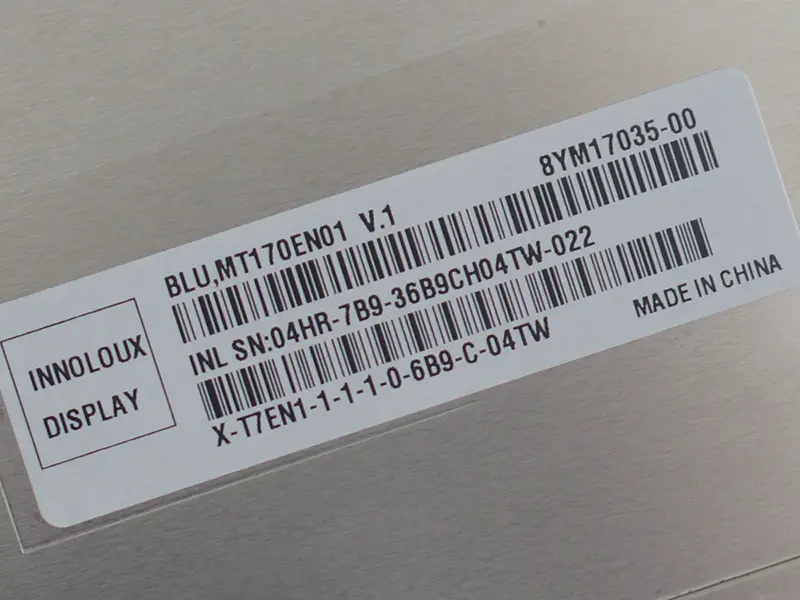 Remplacement du panneau LCD MT170EN01 V.1 Innolux